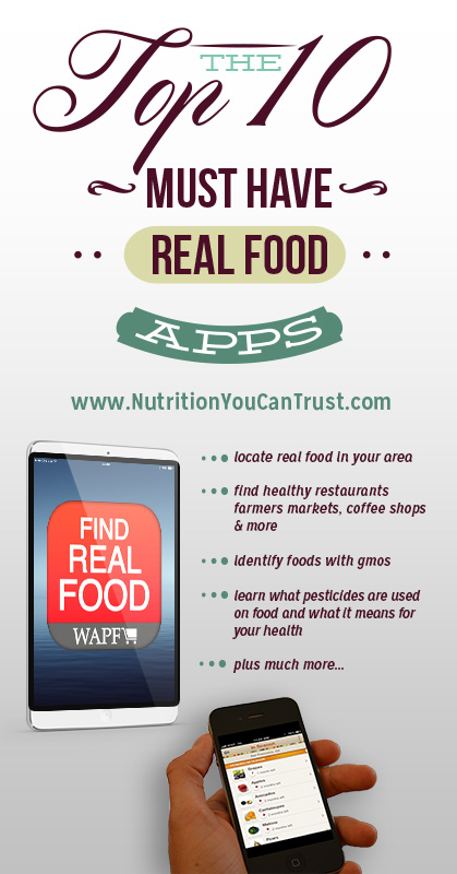 Top 10 Real Food Apps - Pinterest