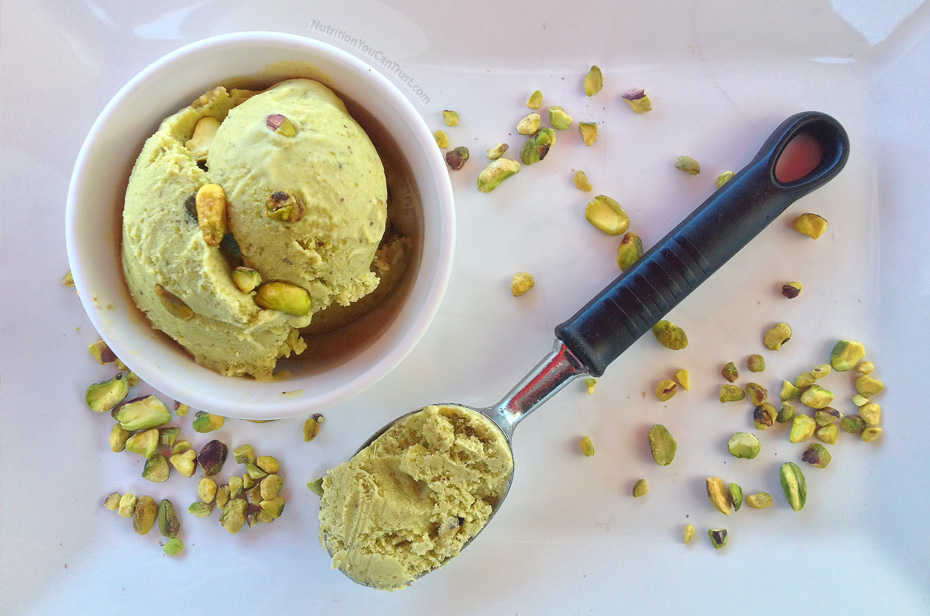 Homemade Pistachio Ice Cream Recipe
