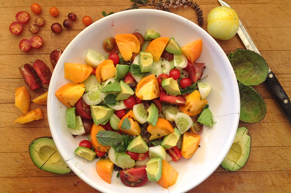 Fresh Summer Tomato Salad Recipe