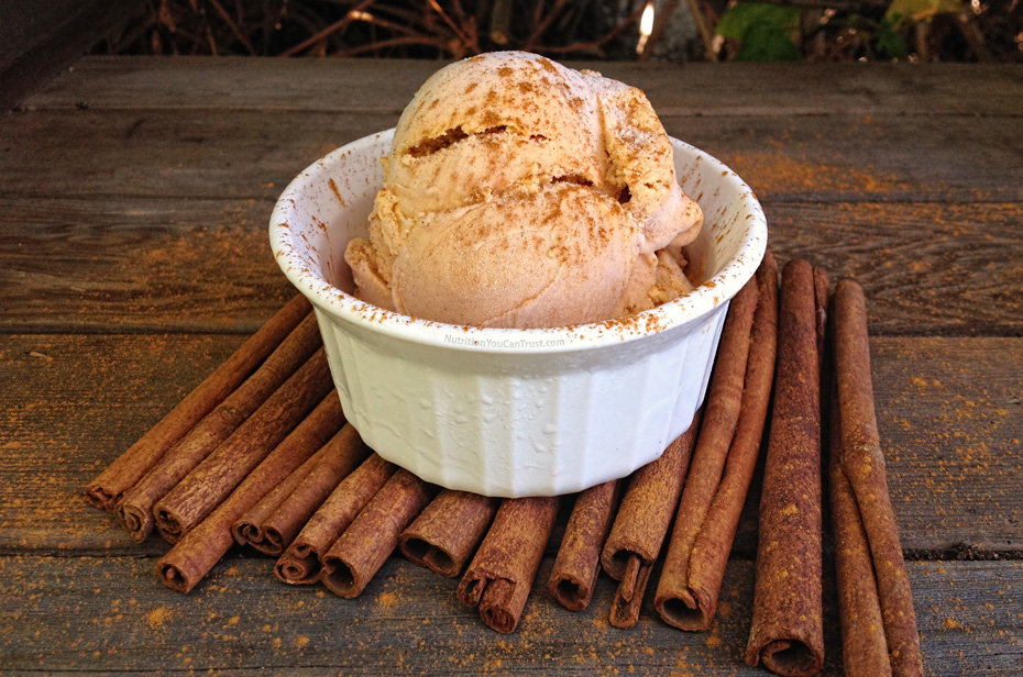 Maple Cinnamon Sweet Potato Ice Cream