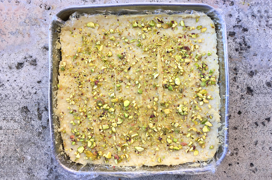 pistachio lime cheesecake squares